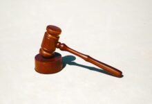 Judge's gavel representing Texas small claims court and money disputes