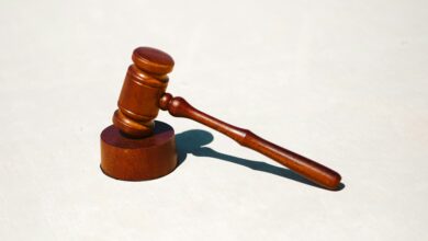 Judge's gavel representing Texas small claims court and money disputes